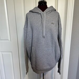 Alo Accolade Hoodie (heather gray) / L